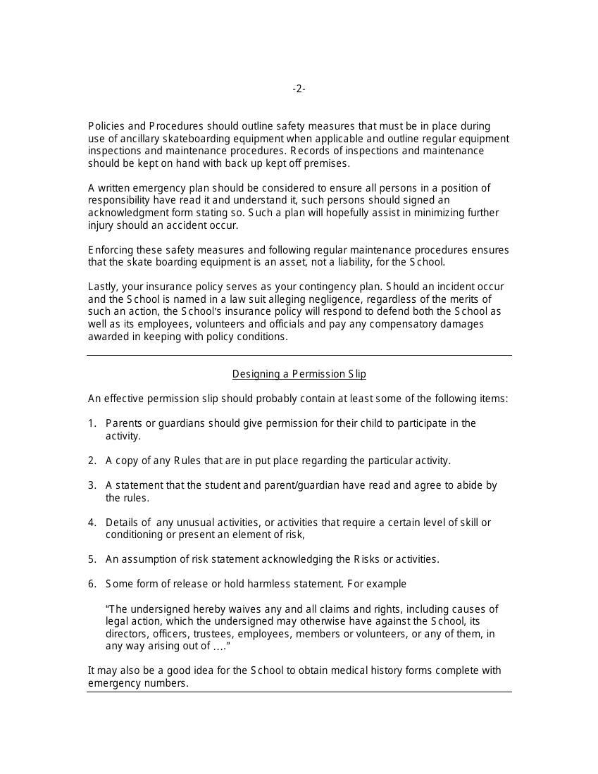 Skateboarding Activities